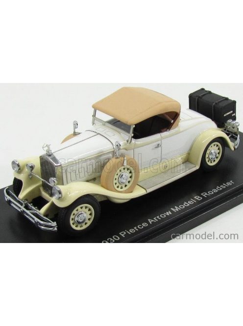 Esval Model - Pierce Arrow Model B Roadster Closed 1930 Beige White