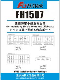 Flyhawk - German Navy Ship Boats Lifeboats