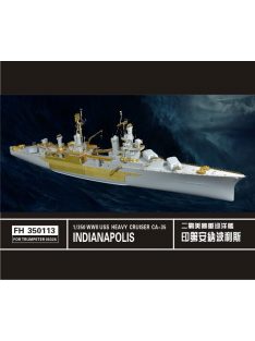   Flyhawk - WWII USS  Heavy Cruiser CA-35 Indianapolis Super Deluxe Set