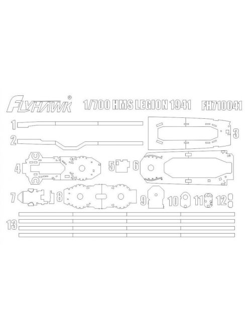 Flyhawk - HMS Legion Mask 1941
