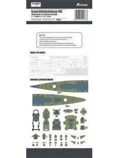 Flyhawk - German Battleship Gneisenau 1940 Painting Mask