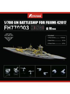 Flyhawk - IJN Battleship Kongo 1944 PE Sheet