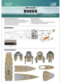 Flyhawk - IJN Kongo Battleship Wood Deck