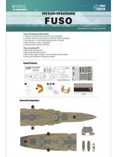 Flyhawk - IJN Battleship Fuso Wood Deck