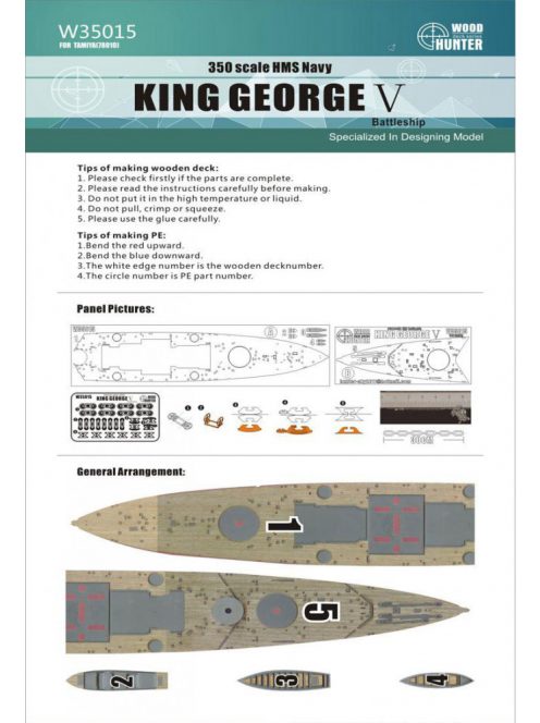 Flyhawk - HMS King George V Wood Deck