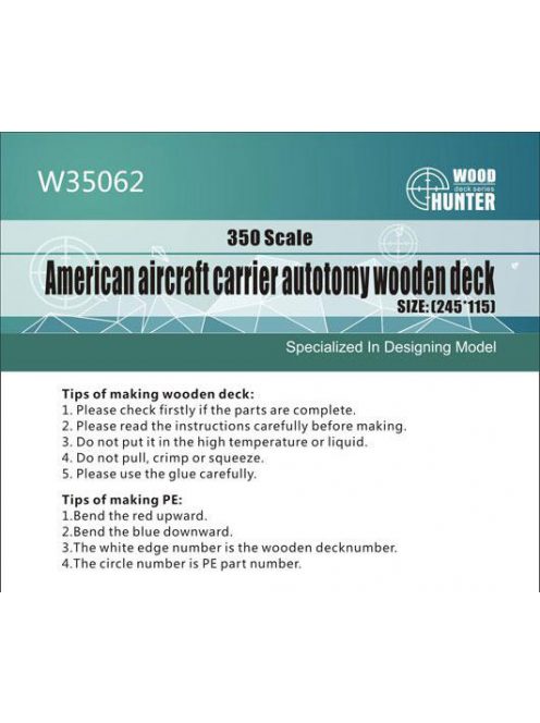 Flyhawk - American Aircraft Carrier Autotomy Wooden Deck