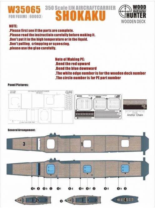 Flyhawk - IJN Aircraftcarrier SHOKAKU ( Fujimi 60003)