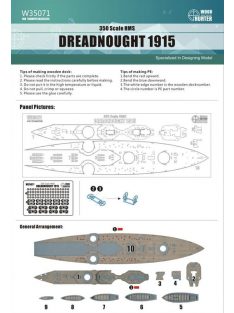 Flyhawk - HMS Dreadnought 1915 (for Trumpeter 05329)