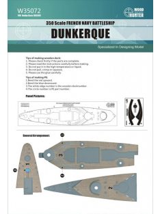 Flyhawk - French Battleship Dunkerque Wood Deck