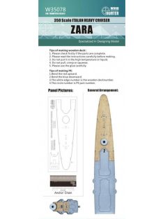 Flyhawk - Italian Heavy Cruiser Zara Wood Deck