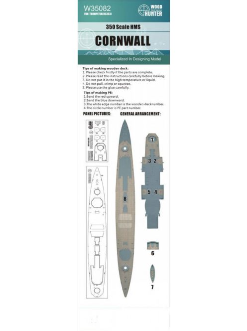 Flyhawk - HMS Cornwall Wood Deck