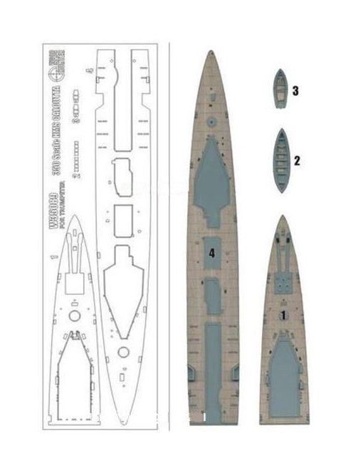 Flyhawk - HMS Calcutta Wood Deck