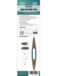 Flyhawk - SMS Lützow 1916 Battlecruiser Wood Deck