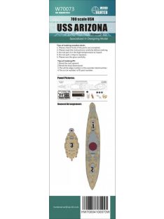 Flyhawk - WWII USN Battleship USS Arizona Wood Deck