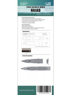 Flyhawk - HMS Naiad Dido Class Light Cruiser Wood Deck