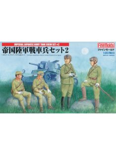 Fine Molds - 1:35 Japanese IJA Tank Crew Set #2 - FINE MOLDS