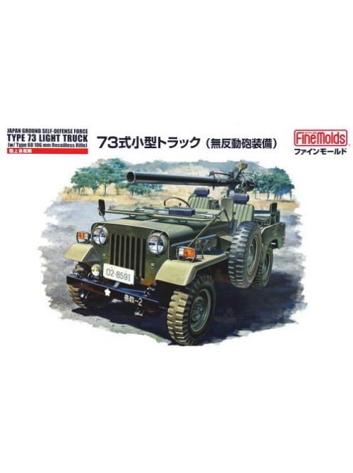 FINEMOLDS - JGSDF Type 73 Light Truck w/Recoilless Rifle