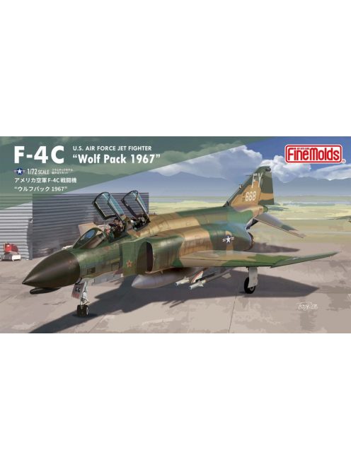 Fine Molds - 1:72 U.S. Air Force Jet Fighter F-4C "Wolf Pack 1967" Limited Edition