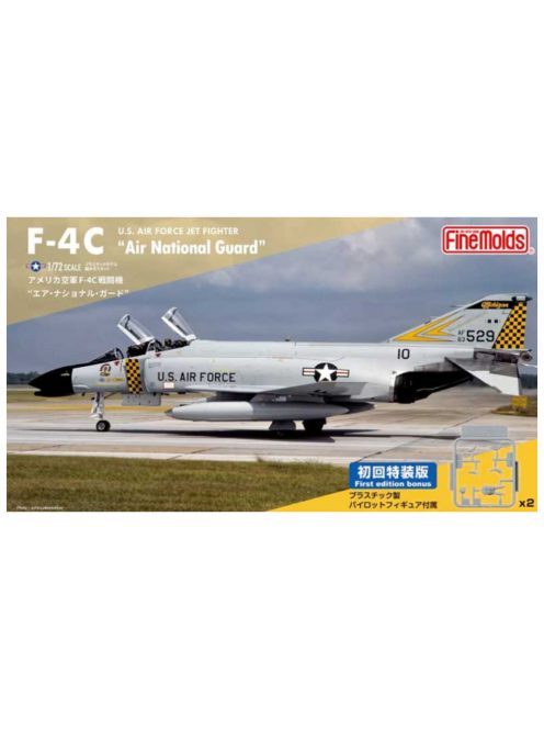 Fine Molds - 1:72 U.S. Air Force Jet Fighter F-4C "Air National Guard" (First Limited Special Edition) - FINE MOLDS