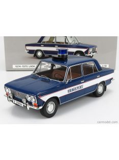   Foxtoys - Lada Fiat 1500 Police Pubblica Sicurezza Emergenza 1975 Blue White