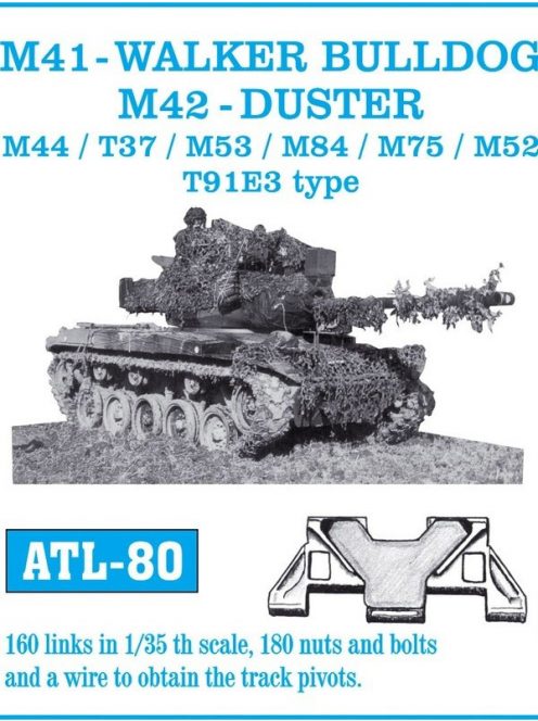 Friulmodel - M41 Walker Bulldog, M42 Duster, M44/ T37/ M53/ M84/ M75/ M52/ T91E3