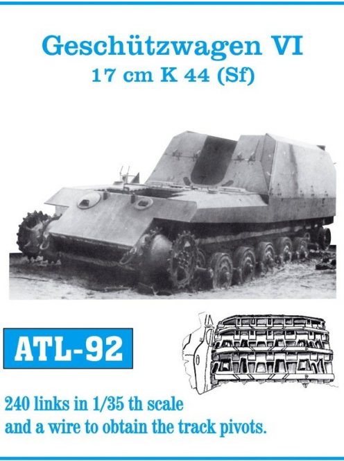 Friulmodel - Geschützwagen VI 17cm K44 (Sf)