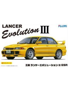   Fujimi - 1995 Mitsubishi Lancer Evolution III GSR w/ Window Frame Masking .