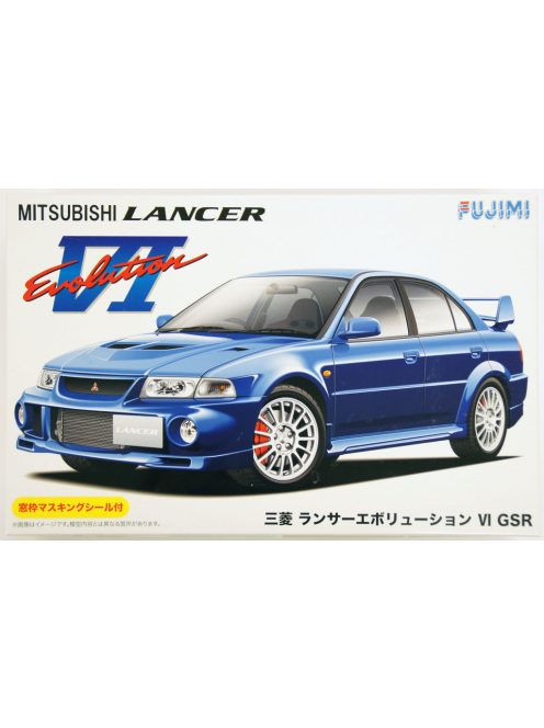 Fujimi - 1:24 Mitsubishi Lancer Evolution VI GSR w/Window Frame Masking