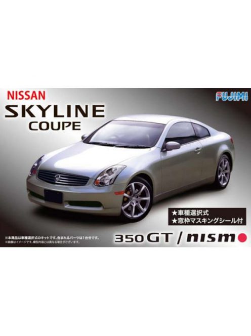Fujimi - 1/24 Nissan V35 Skyline Coupe 350GT Nismo w/Window Frame Masking Seal