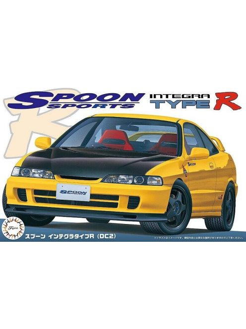 Fujimi - 1:24 Spoon Integra TypeR (DC2), yellow/black