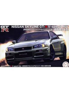   Fujimi - SKYLINE GT-R V-SPEC II NUR WITH NISMO FRONT AERO BUMPER BNR34