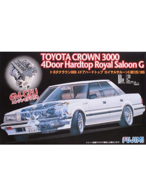 Fujimi - 1:24 Toyota Crown 3000 4Door Hardtop Royal Saloon G (MS125) 1985