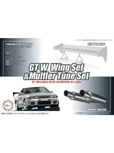   Fujimi - 8 1/24 GT Tuning Parts GTW Wing Set and Muffler Tuning set