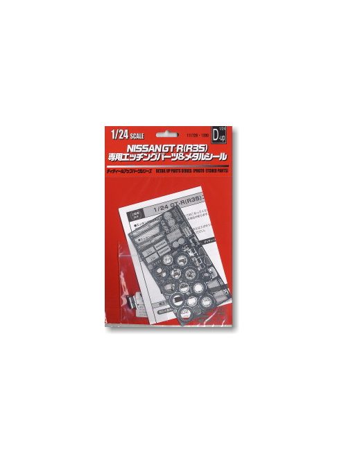 Fujimi - Nissan Gt-R R35 Photoetch Parts