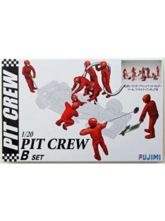   Fujimi - 1/20 Pit Crew set B 9 figures  extra equipment Great set to make a F1 diorama