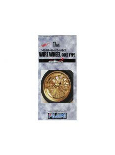 Fujimi - 56 17inch Wire Wheels Gold Type set of 4s