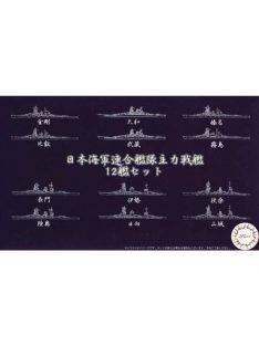   Fujimi - 10 1/3000 IJN Combined Fleet Main Battleship Set of 12pcs