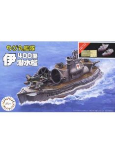   Fujimi - Chibimaru Ship I400 Submarine Set of 2 Special Version w/PhotoEtched Part Wood Deck Seal