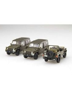   Fujimi - JGSDF 1/2t Trucke for Army Unit with Painted Pedestal for Display