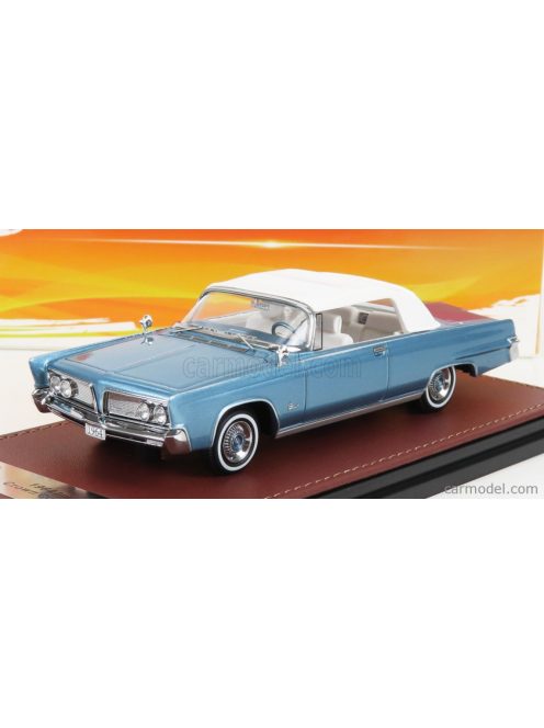 Glm-Models - Imperial Crown Convertible Soft-Top Closed 1964 Nassau Blue Met White