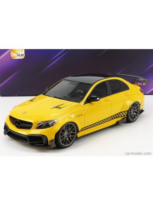 Glm-Models - Mercedes Benz C-Class C63S Amg Darwinpro Widebody 2019 Yellow