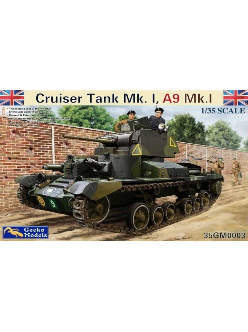 Gecko Models - Cruiser Tank Mk. I, A9 Mk. IA