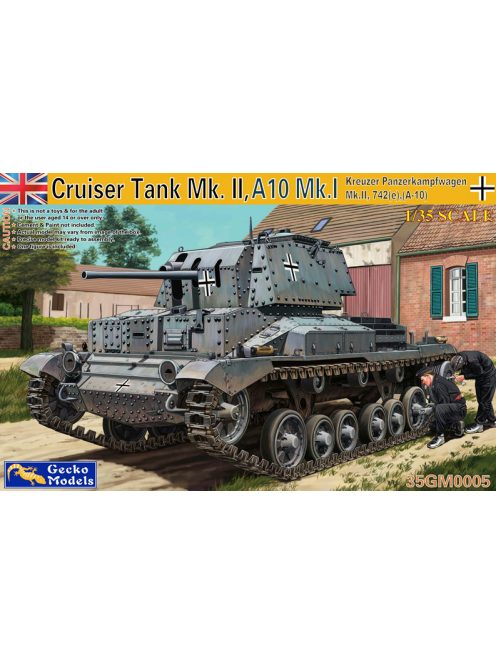 Gecko Models - Kreuzer Panzerkampfwagen Mk. II Sd.Kfz. 742(e) A10