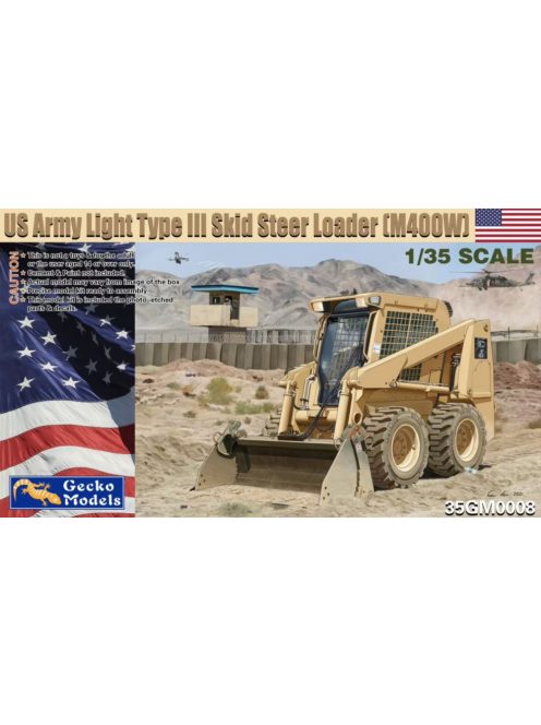 Gecko Models - 1/35 US Army Light Type III Skid Steer Loader (M400W) - Gecko