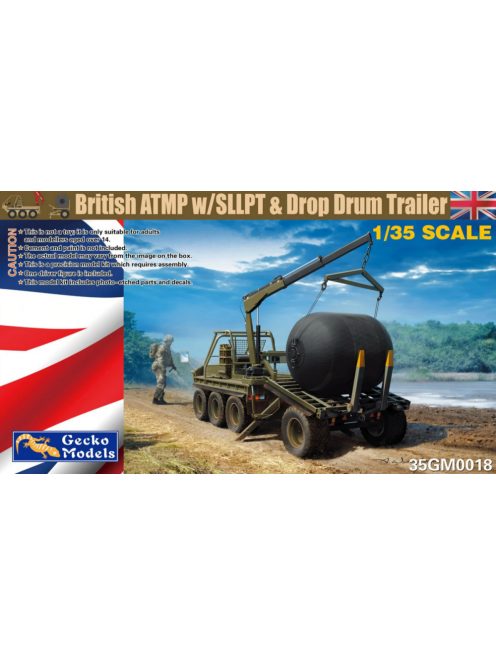 Gecko Models - British ATMP w/SLLPT & Drop Drum Trailer