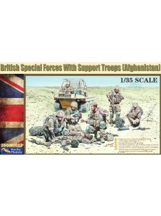   Gecko Models - British Special Forces w/ Support Troops (Afgh.)