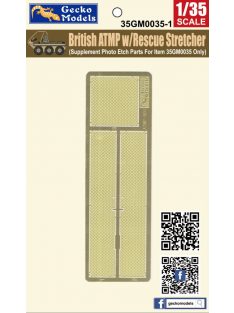   Gecko Models - PE parts for British ATMP35GM0035 / Fotoätzteile