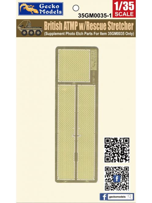 Gecko Models - PE parts for British ATMP35GM0035 / Fotoätzteile