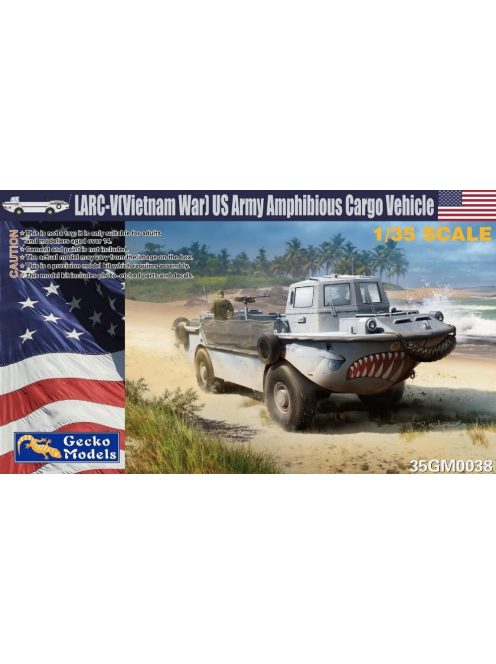 Gecko Models - 1/35 LARC-V (Vietnam War) US Army Amphibious Cargo Vehicle - Gecko Models