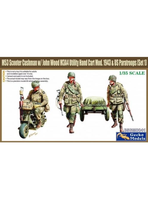 Gecko Models - US Paratroopers Set #1